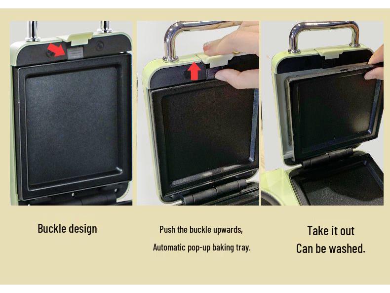 Versatile Breakfast Station: Steamer, Boiler, Fryer, Griller, Sandwich Maker & Noodle Cooker