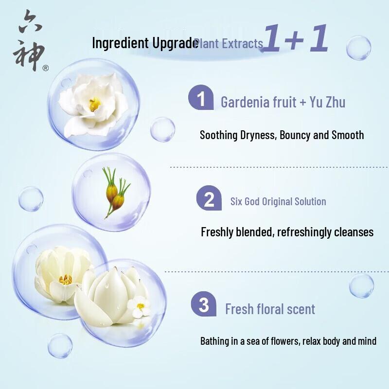 Liushin Refreshing Shower Gel