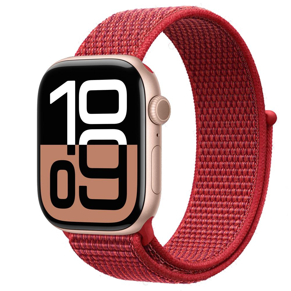 Cinturino in Nylon a Passante Per Apple Watch Bands 46mm 44mm 40mm 41mm 45mm 42mm Cinturino Originale iWatch Serie 11 10 SE 9 8 Ultra 3
