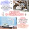 Playful Cat Scratching Pole for Cages, Hemp Toys, Balls, No Tools Required, Easy Installation, 41cm Long, Space-Saving