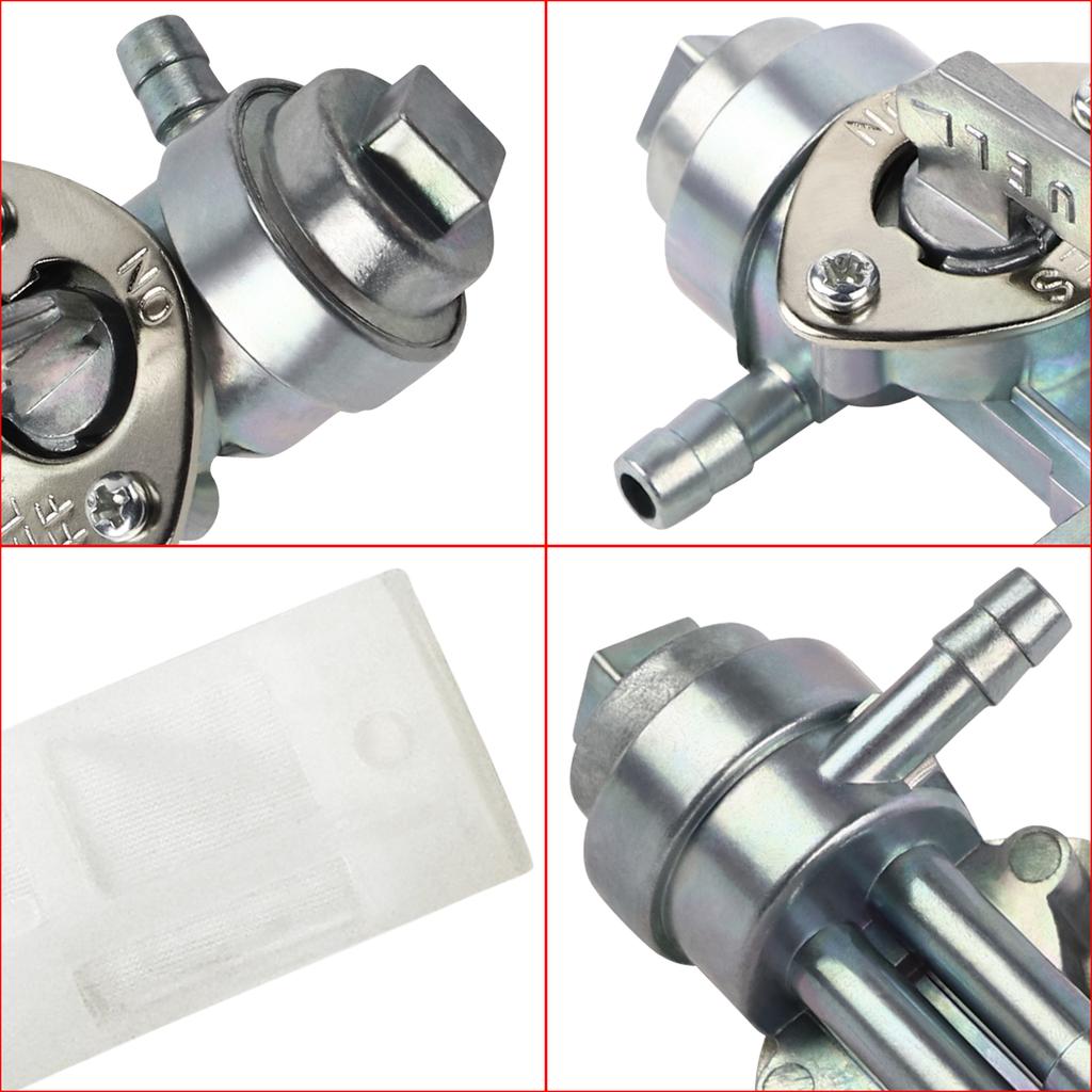Fuel Petcock Valve Switch Fuel Tap for Suzuki TS125 TS185 TS50 TS250 GN125 GN250 ZR50 GP100 DR200 GT250 DS125 TC125 TC185 Fuel Filters5