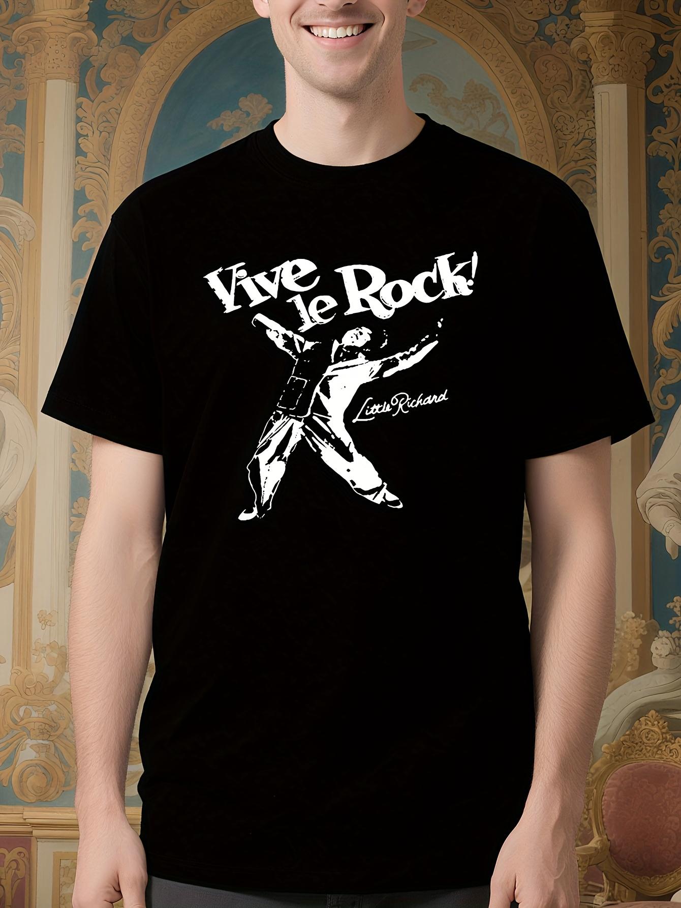 Little Richard Vive Le Rock Vintage Tshirt Vintage Rock ... L