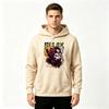Men's Relax Grim Reaper Smoker Print Pullover Hoodie Casual Long Sleeve Hooded Sweatshirt