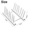 1 Pcs Utensils Rack 12*17*9.5cm 80g Compact Design Removable