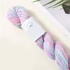 Multipurpose Cotton Knitting Yarn Hand Dyed Soft Natural Dyes for Scarves Hat Decoration Projects Easy to Handle