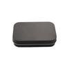 Jewelry Survival Kit Black Coin Organizer Metal Empty Box Black Storage Box Candy Box Card Case
