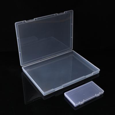 Plastic Storage Box, Packaging Box, Parts Hardware Tool Box Cross-Border Long Flat Box Square Box Pp Box Jewelry Stationery Box