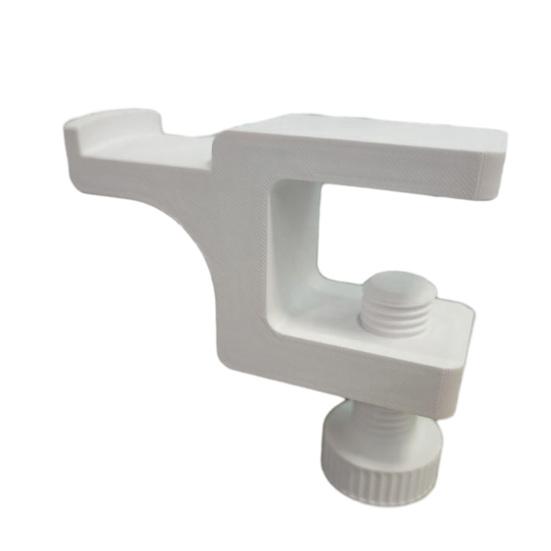 

Heavy-Duty Bag Hook for Desk Table Clamp-On under Desk Handbag Hanger 3D Printed No Drilling Headphone Holder for Bags Backpacks