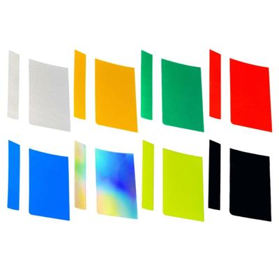 Creative Reflective Wheel Sticker with Strong Material Construction Night Visible for Car & Motorcycles Hub Decoration