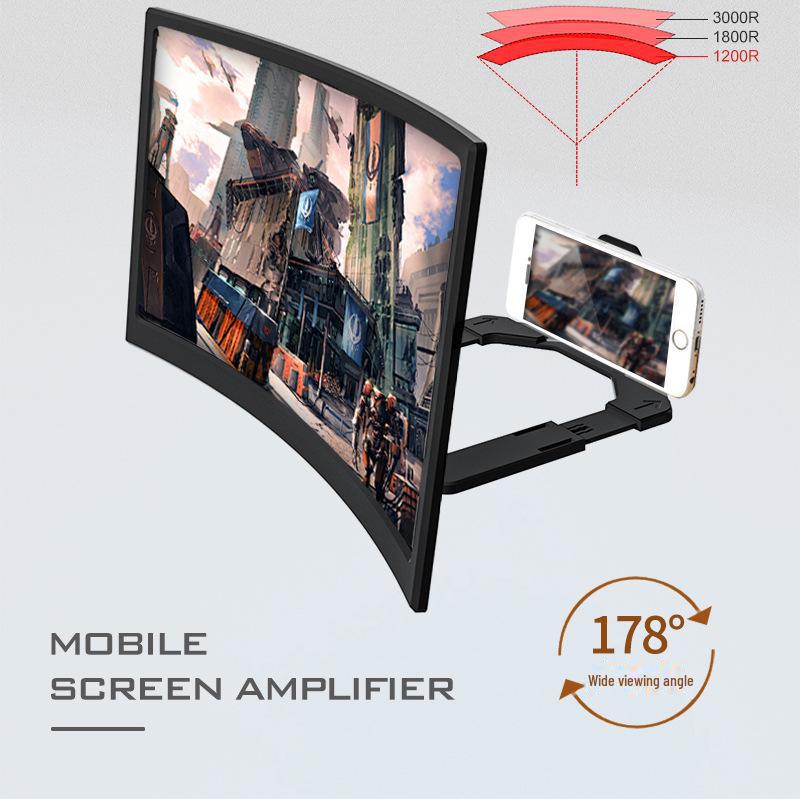 Pantalla Curva Aumentador De Pantalla Celular Control Bluetooth