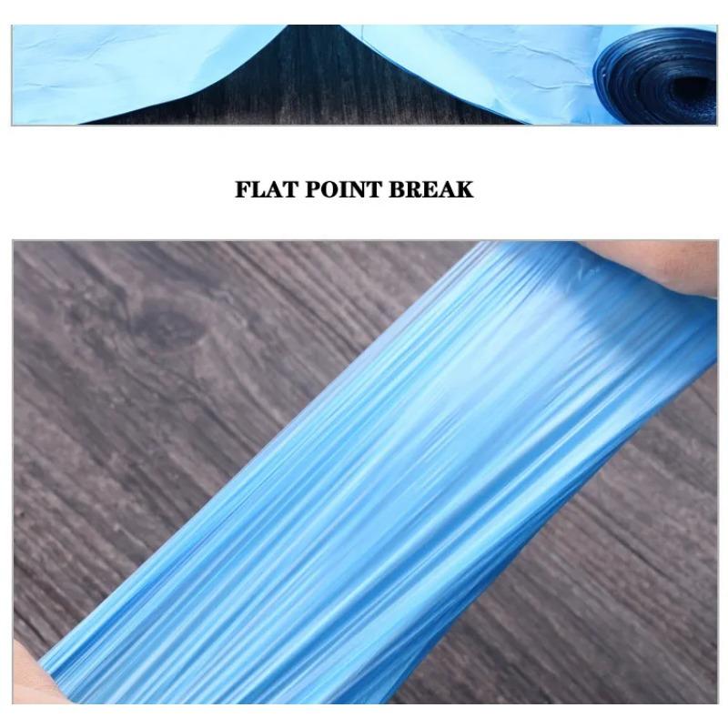 5 Rolls 1 Pack 100Pcs Household High Quality Disposable Trash Pouch Kitchen Storage Garbage Bags Cleaning Waste Bag Plastic Bag