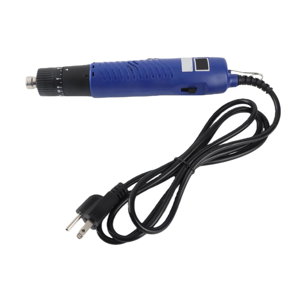Electric Screwdriver Handheld Corded Electric Screw Driver Adjustable Torsion 1 4 in Screw Bit Diameter Repair Tool