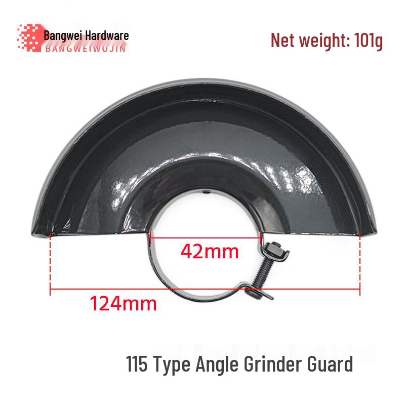Quick Release Dustproof Angle Grinder Protective Cover, Compatible with 100, 115, and 125 Types, Thickened Design for Polishing and Grinding Machines.