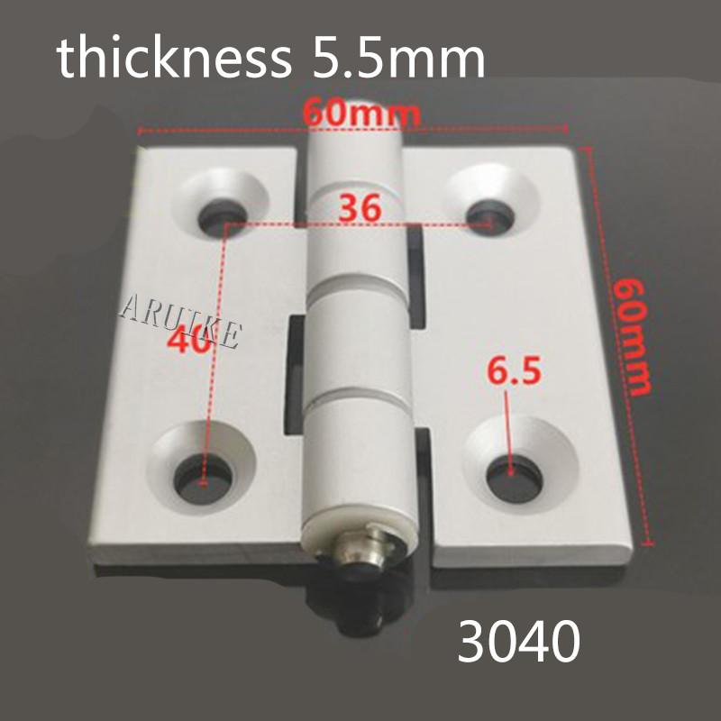 2020/3030/4040/4545/5050 Finished Aluminum Hinge Active Hinges Profile Connections
