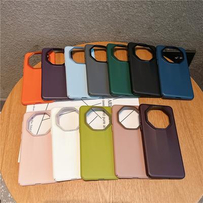 For Huawei Mate 60 Pro Plus RS Ultimate Durable Metal Big Hole Lens Frame Skin Feel PC Case Protector Back Cover Shell