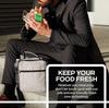 Insulated Oxford Picnic Lunch Bag with Ice Pack