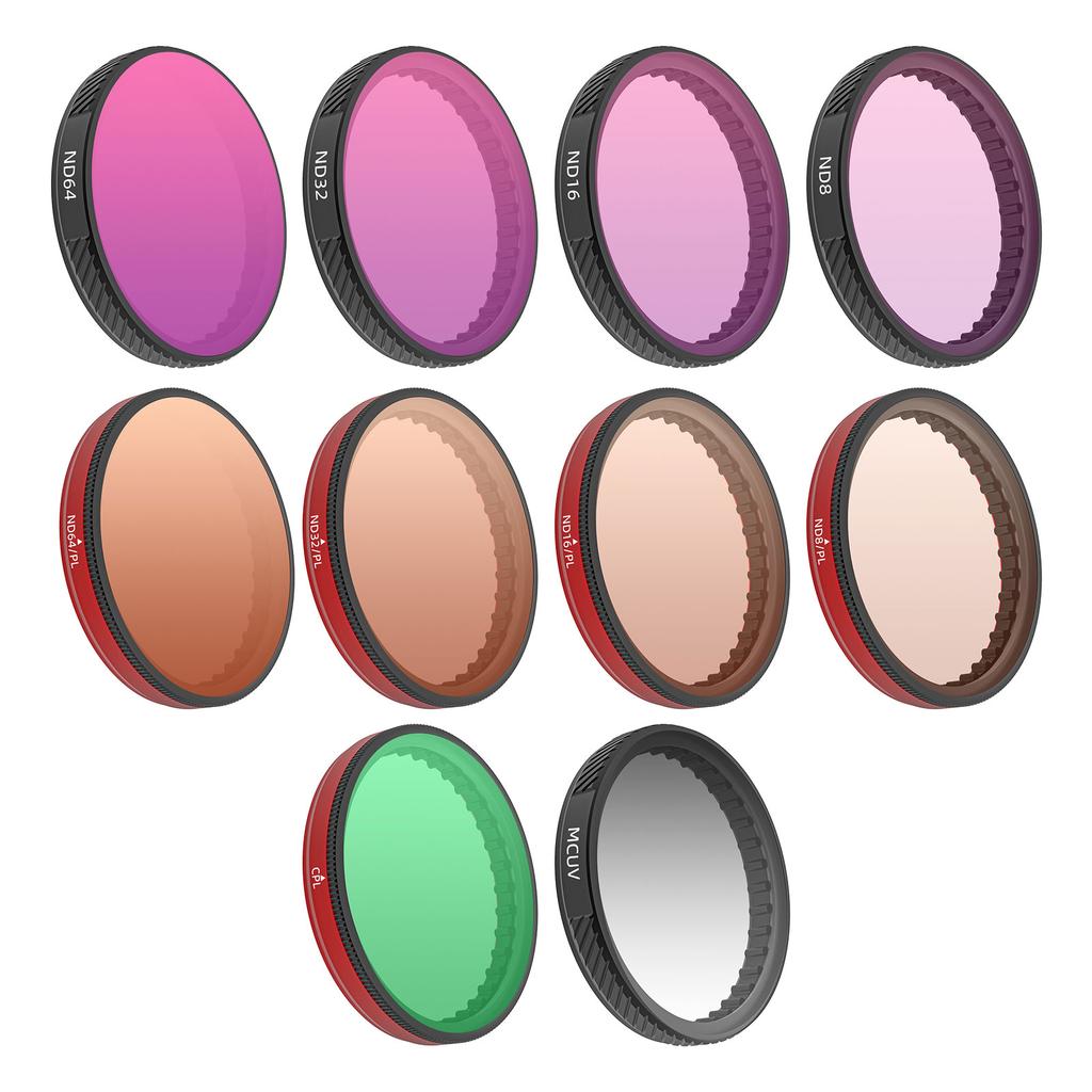 Lens Filter for Action 5Pro/4/3 Filter MCUV ND8 ND16 ND32 ND64 CPL PL Drones Camera Lens Filter Protective Access