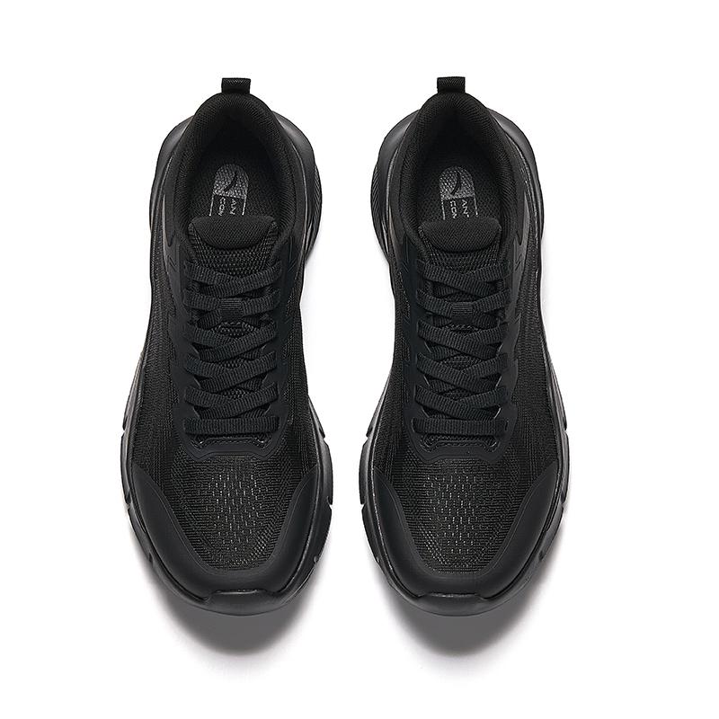 New Anta Cushioning And Breathable Low Top Casual Running Shoes Men's Black 912527751-1