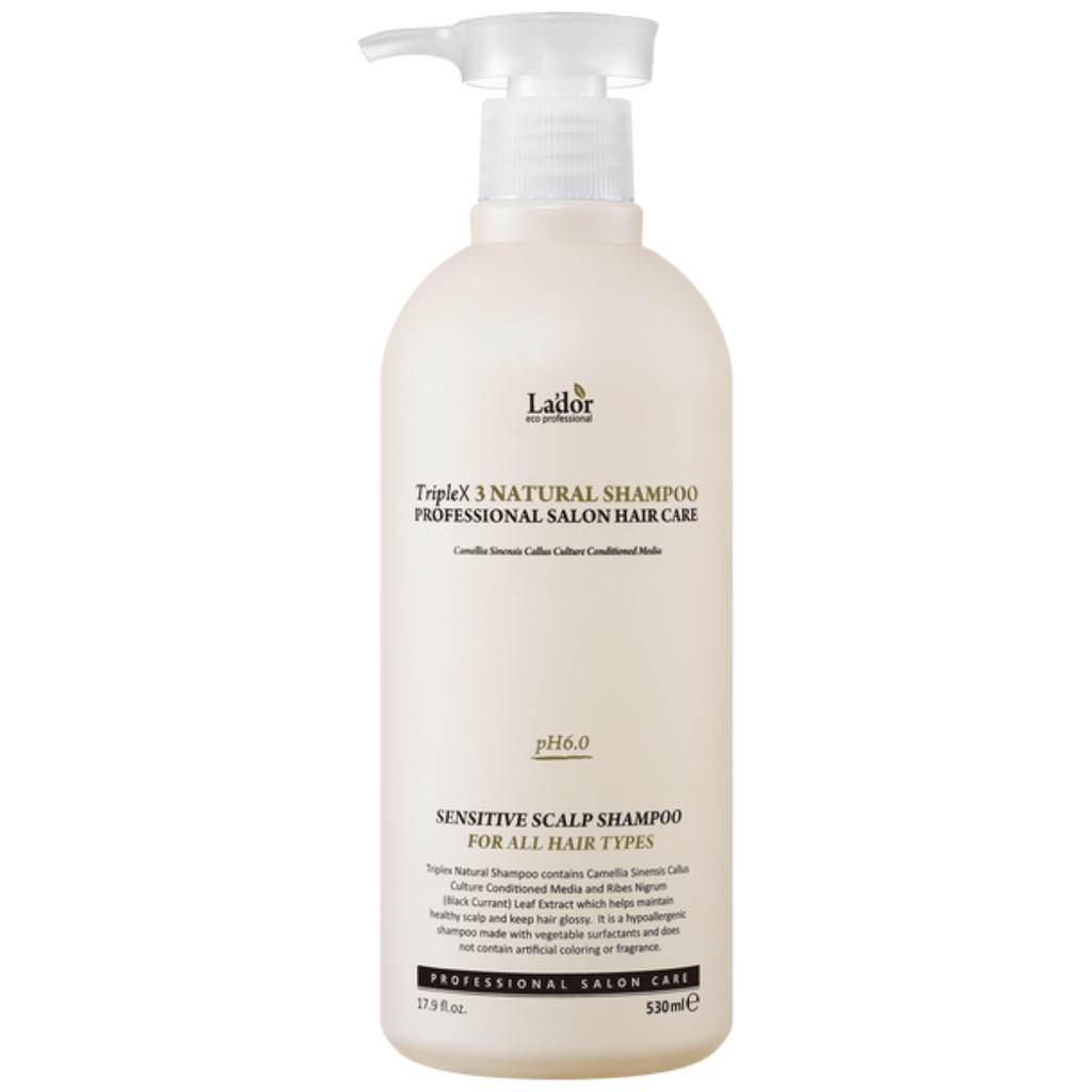 LADOR - Triplex3 Natural Shampoo, 530ml