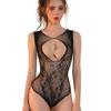 Sexy women's lingerie perspective one-piece open-file free sex passion bed temptation net socks net coat