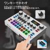MT-VIKI Gaming Audio Mixer 2.25 LCD Screen for PC/Portable Live Streaming Recording Podcast/YouTube/Game Live Sound Card