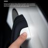 4Pcs/Set Car Door Button Protective Cover Trim Sticker Scratch Resistant Decor For  Model 3 Car Interior Refit