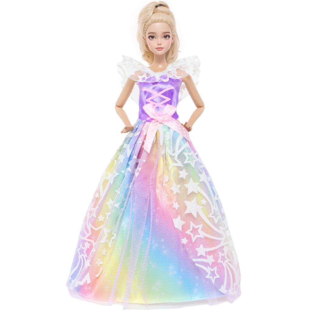 Bunte 11,5'' Mädchenpuppe Ballkleider Partykleider für 30cm 11,8'' Puppenkleidung Hochzeit Braut Outfits (KEINE PUPPEN)