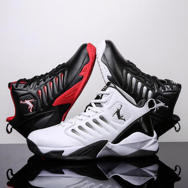 Four Seasons Basketball Shoes 2025 New Sports Shoes High-top Cement Wear-resistant Boots Shock-absorbing Men's Basketball Shoes