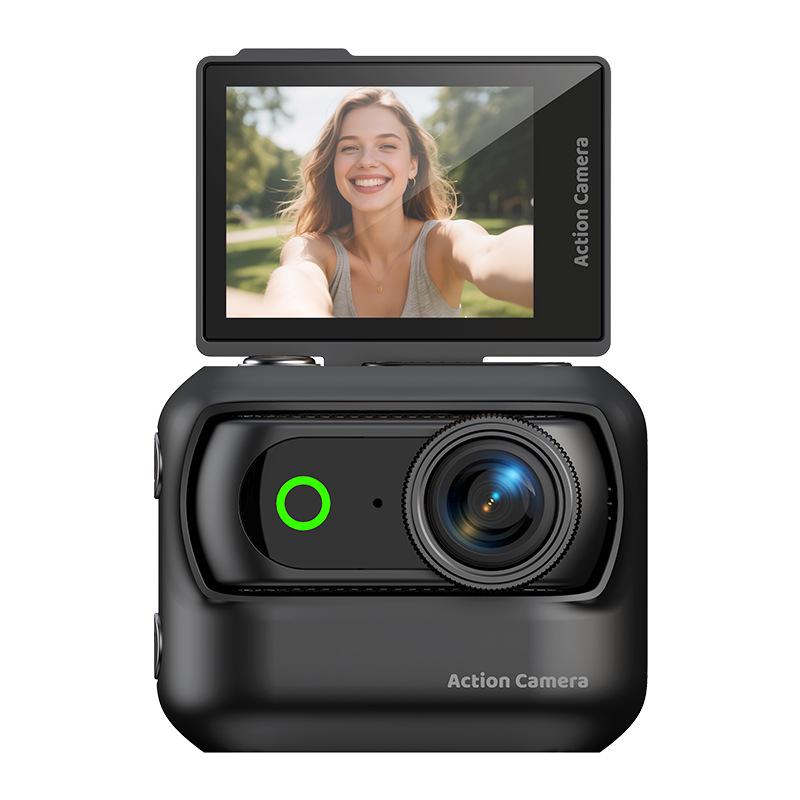 WiFi Outdoor Sports Mini Thumb Camera with Magnetic Back Clip for Vlogging