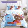 3pcs In the Night Garden2 Design Cover Set - HD Printed Bedding with 1 Cover and 2 Pillowcases - Perfect for Home and Dorm Decor