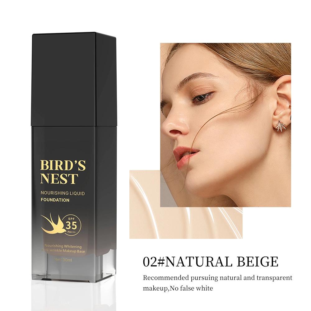 

Основа для обличчя Bird s Nourishing Concealer Модифікує колір шкіри Водостійка Потостійка Зволожуюча 02#