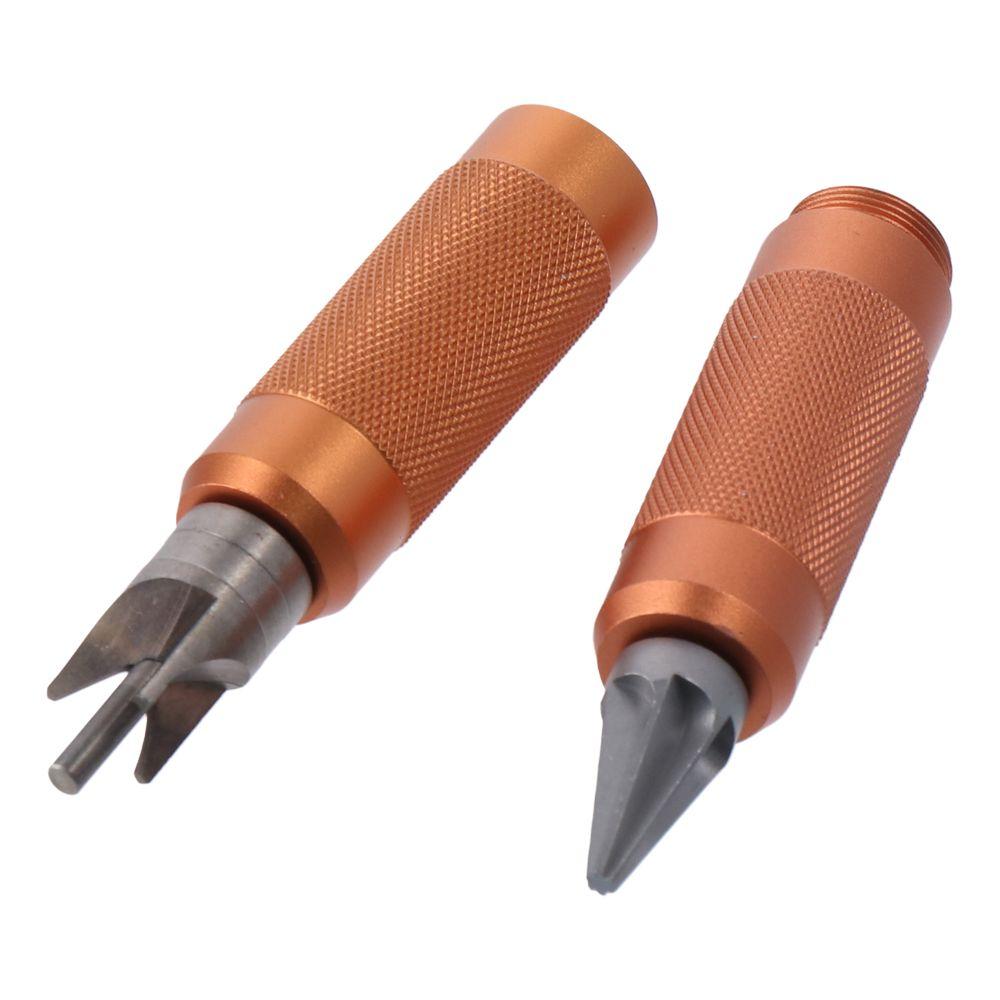 

Многофункциональный инструмент Orange Case Prep, чехол из алюминиевого сплава, карманный очиститель, инструмент для очистки, инструмент для перезарядки