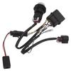 2PCS Headlights Conversion Wire Shockproof Flexible Replacement For Dodge Ram 1500 2500 3500