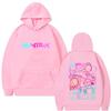 Movie KPop Demon Hunters Graphic Hoodie Kawaii Rumi Mira Zoey Print Pullover Men's Women's Fashion Vintage Oversized