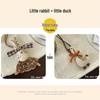 2024 Cute Cartoon Sweater Lanyard Chain for Women - Autumn/Winter Pendant Neckwear & Accessory