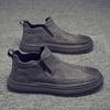 Autumn New Chef Soft-soled Casual Leather Shoes Labor Insurance Shoes