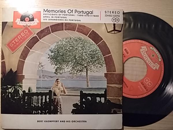 

7inch Record BERT KAEMPFERT HIS ORCHESTRA Memories Of Portugal 224502 Polydor Germany Jazz Used