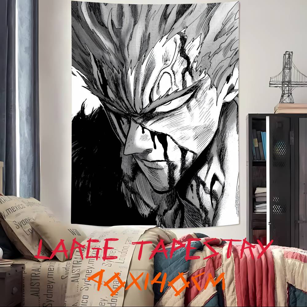 Large HOT Popular Cool Anime One PPunchS Top Man Tapestry Decoration Bedroom Dormitory Background Tapestry