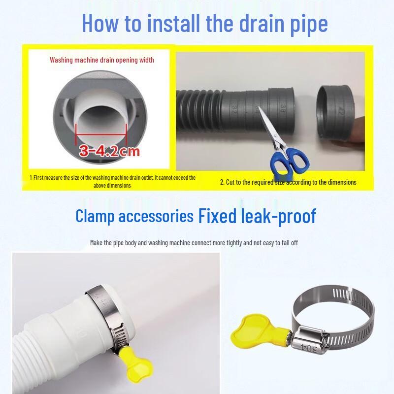 Washing Machine Drain Hose Extension