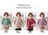 Wool Cardigan for Middle-aged and Elderly Women: Spring & Autumn Knitted Jacket