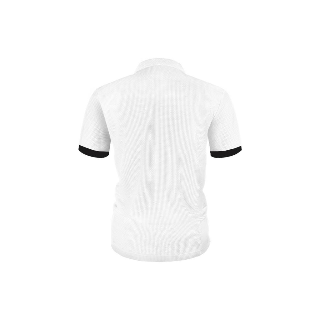 Men's Color Block Shirt Collar Short Sleeve T-shirts, Summer Casual Tops