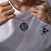 European and American Jewelry Wolf Head Large Round Necklace Pendant Retro Trendy Necklace Pendant