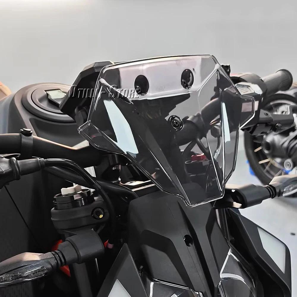 New Motorcycle Accessories Windshield Flyscreen For 990 Duke 990Duke 2024 2025 Windscreen Guard For DUKE 990 Duke990