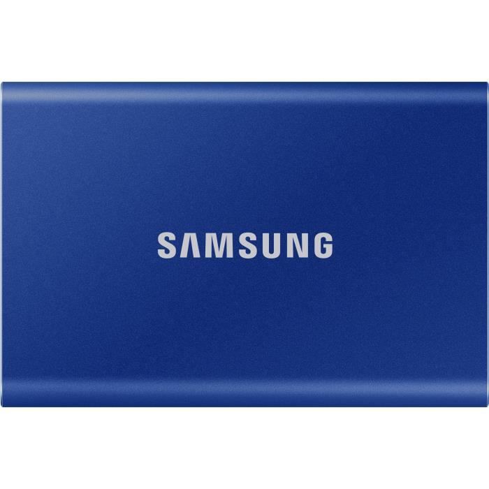 SAMSUNG - Externe SSD - T7 Blau - 1 TB - USB Typ C (MU-PC1T0H/WW)