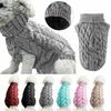 Yousheng Dog Sweater Turtleneck Pet Sweater Warm Knitted Pullover Stretchy Knitwear Dogs Clothes for Fall Winter Small Dogs Puppies