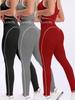 Autumn Colorblock Seamless Yoga Pants