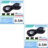 Usb To Mini USB Cable 0.5M/1M/1.5M/2M Mini USB Charger Data Cable 480Mbps 5 Pin B For Camera Mp3 Mp4