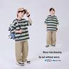 Boys' Cotton Blend Summer Short Sleeve Set