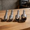 Magnetic Nut Driver Socket Set 4pcs 6 8 10 13mm Hex Shank 14 Inch Drill