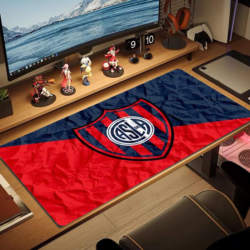 San Lorenzo Art Color Mouse Pad Large Gaming Table Cushion Non-slip Laptop Tablet Big Mousepad XXL Mat Mini PC Playmat With Lock Edge